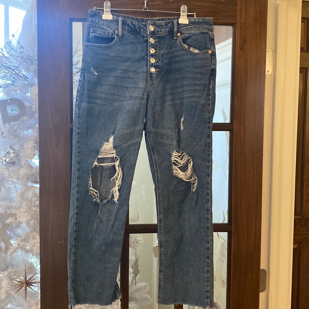 Wild Fable size 10 distressed jeans
